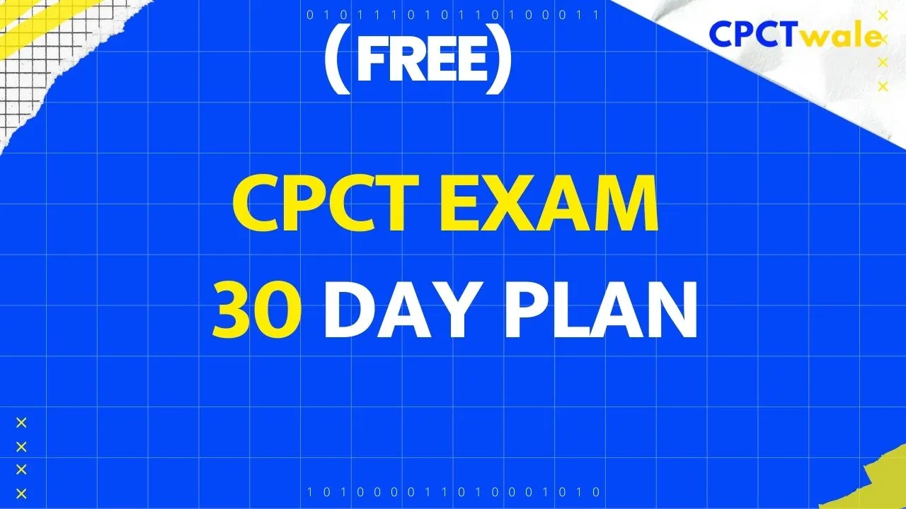 CPCT 30-day study plan